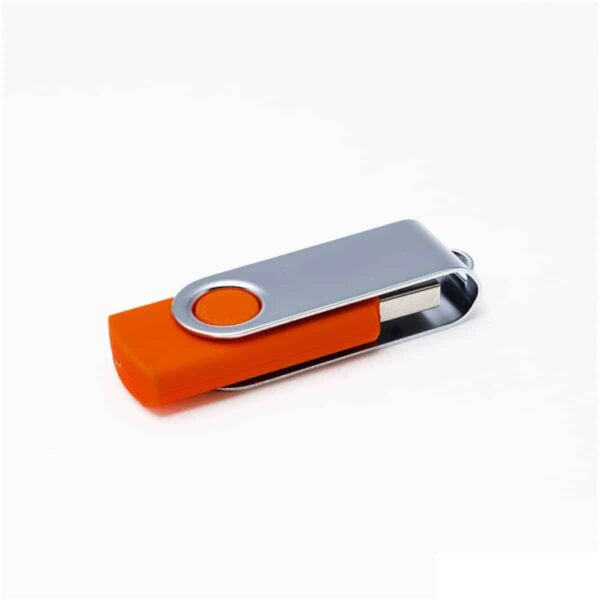 Chiavetta arancione personalizzabile