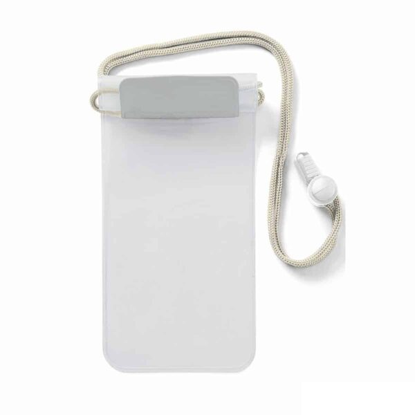 Porta cellulare impermeabile personalizzato colore silver