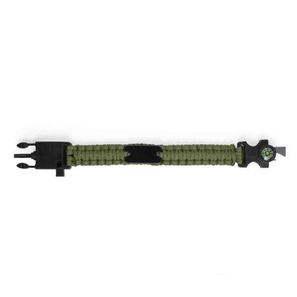 bracciale verde multifunzione con logo