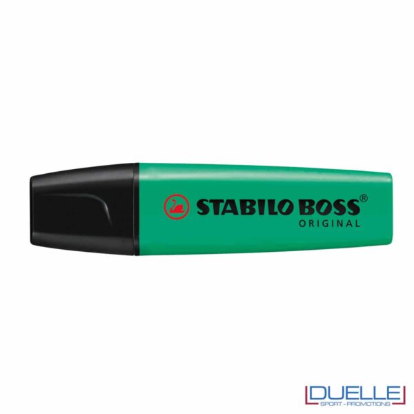 Evidenziatore STABILO BOSS turchese personalizzabile