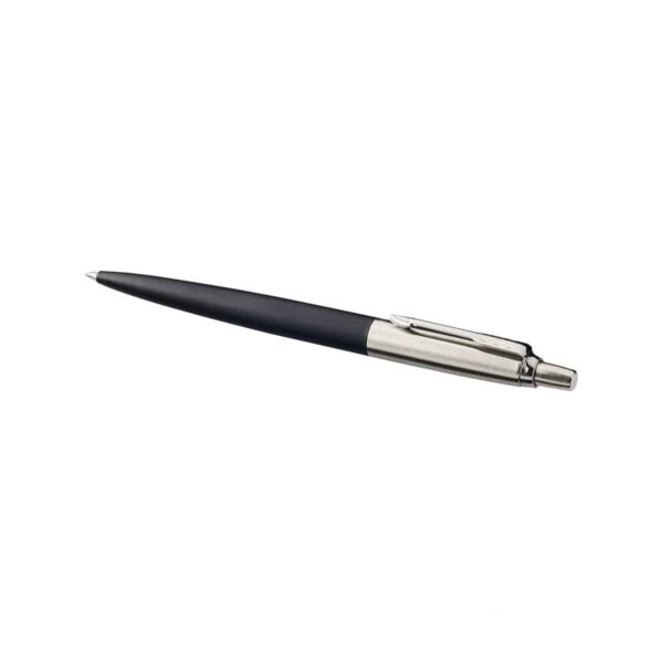 penna parker jotter in acciaio colore nero personalizzata