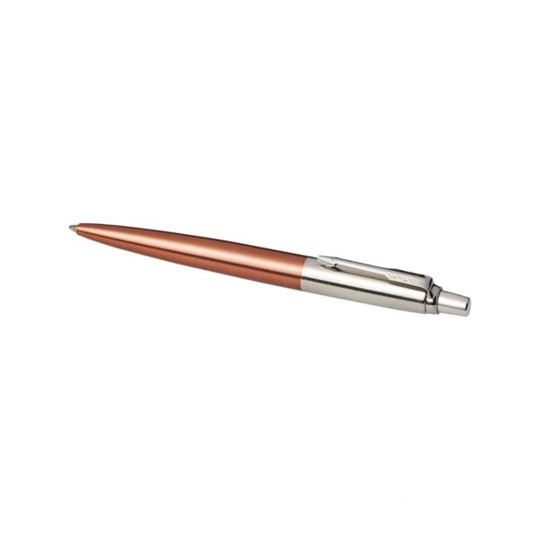 penna parker jotter in acciaio colore arancione personalizzata
