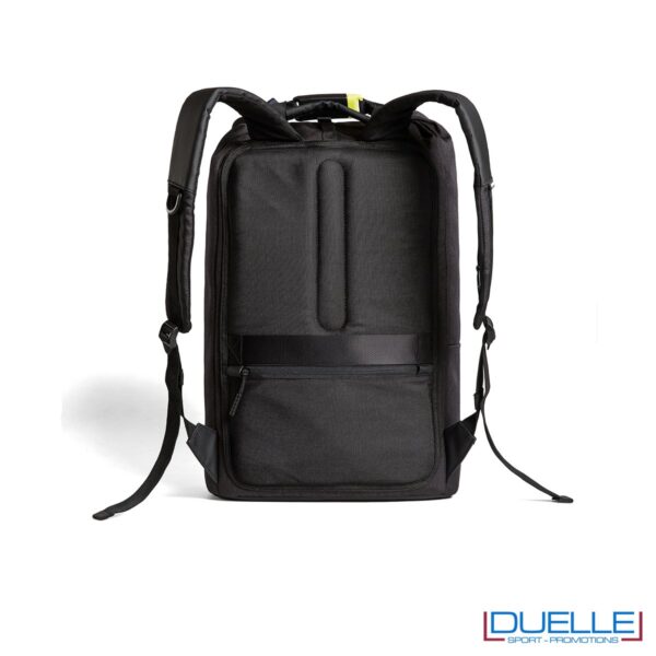 Zaino personalizzato antitaccheggio schienale con tasche e spallacci con taschini con protezione RFID Bobby Urban Lite