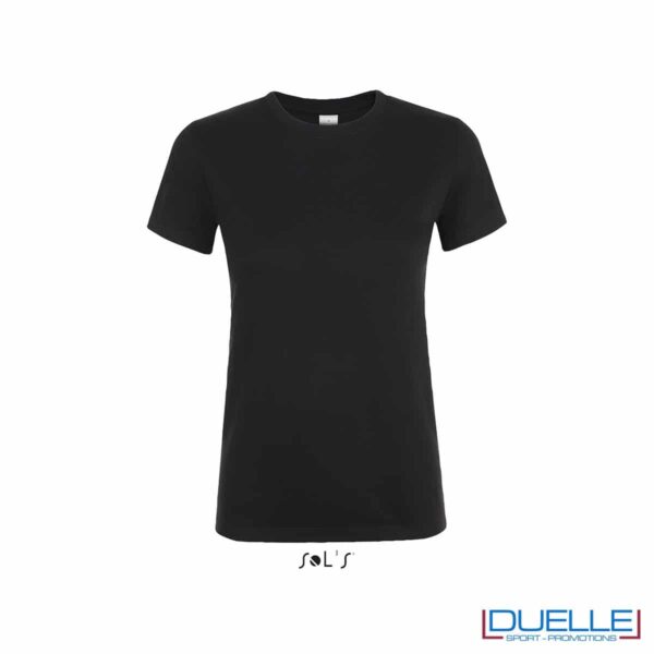 magliette da donna personalizzate in colore nero