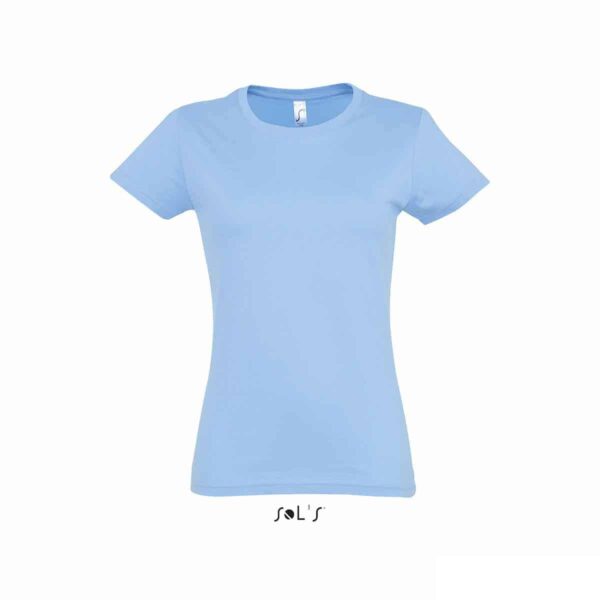 maglia cielo femminile cotone e girocollo