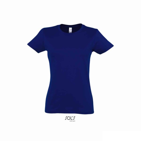 maglia blu coloniale girocollo donna