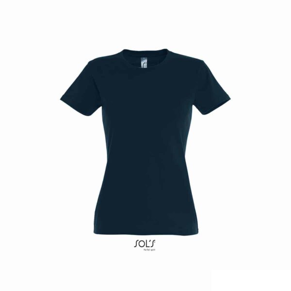 maglia petrolio girocollo donna