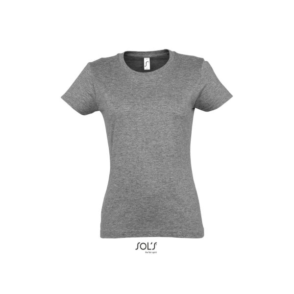 maglietta grigio melange donna