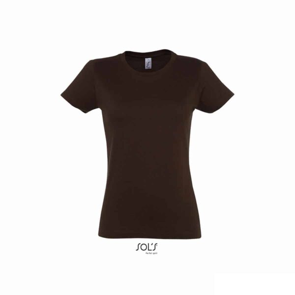 maglietta cioccolato donna girocollo