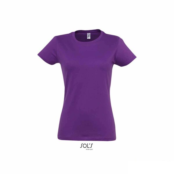 maglia viola chiaro femminile girocollo