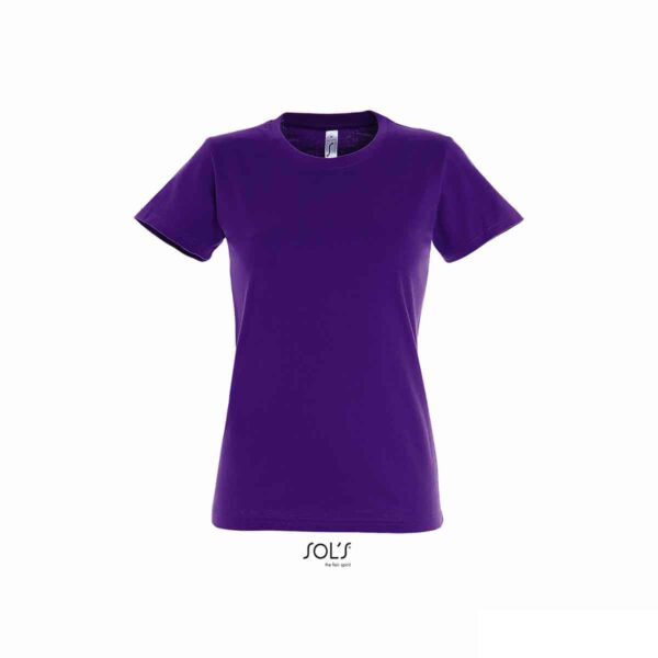 maglia donna sfiancata viola scuro