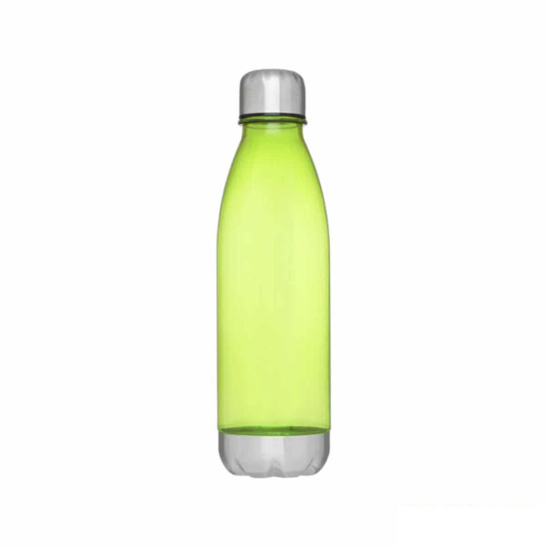 bottiglia personalizzata in tritan trasparente colore verde lime