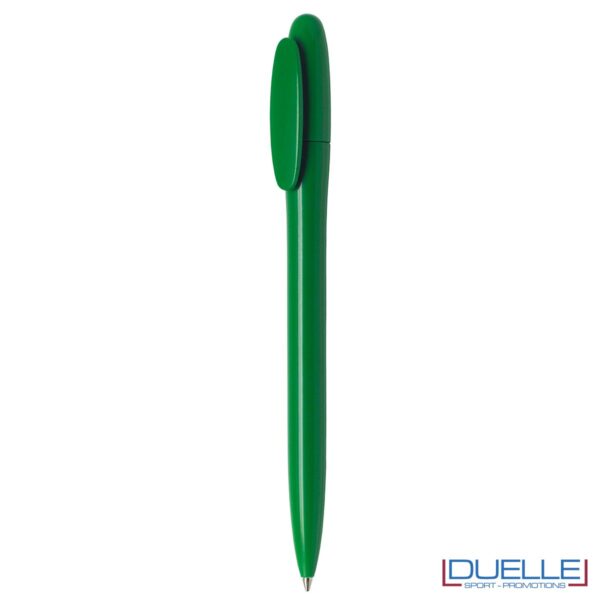 Penne made in Italy fusto lucido colore verde personalizzata