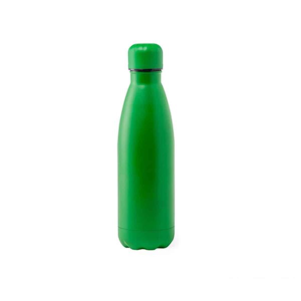 Borraccia in acciaio termica 790ml, colore verde, personalizzata con incisione laser