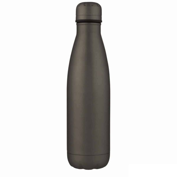 bottiglia termica in colore grigio antracite personalizzata