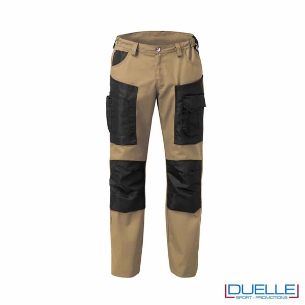 Pantalone da lavoro beige personalizzato HAMMER di SIGGI