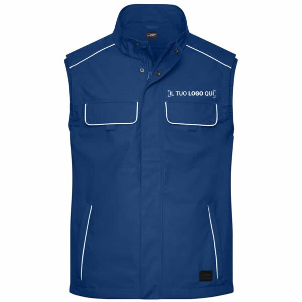 Gilet Personalizzabile Con Logo - Estivo, Traspirante In Poliestere | Per Lavoro, Volontariato, Eventi - Foto 11