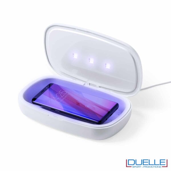 Caricabatterie box sterilizzazione UV cellulare