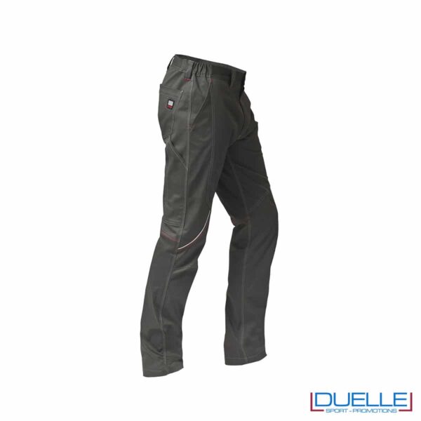 Pantaloni BOSTON SIGGI grigi lato