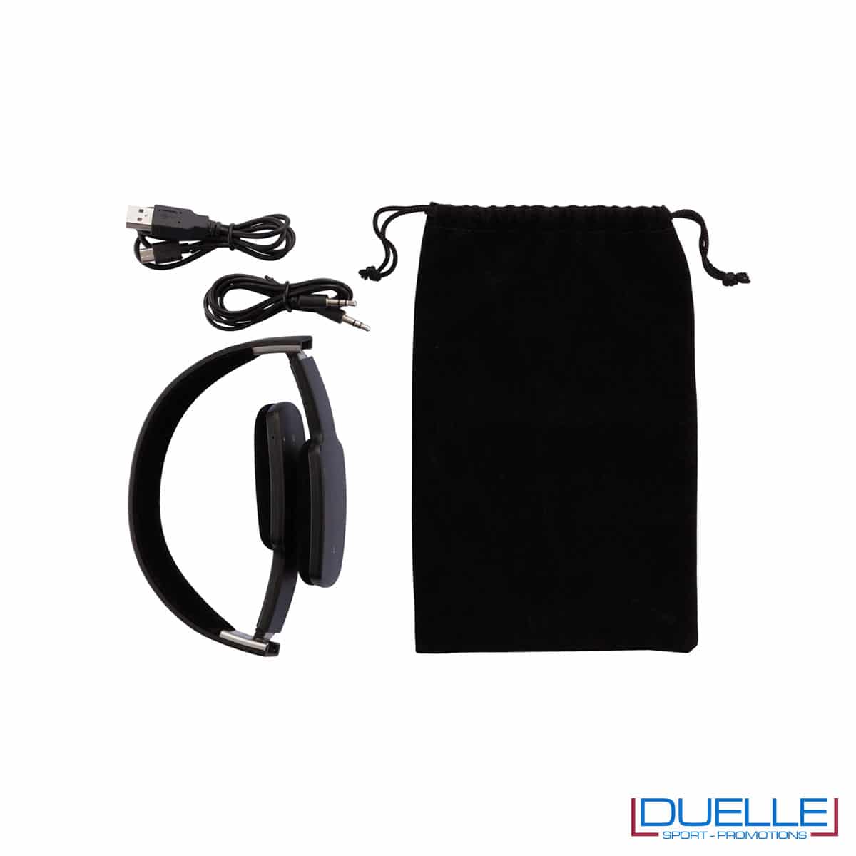 Cuffie wireless con microfono personalizzate con stampa - DUELLE