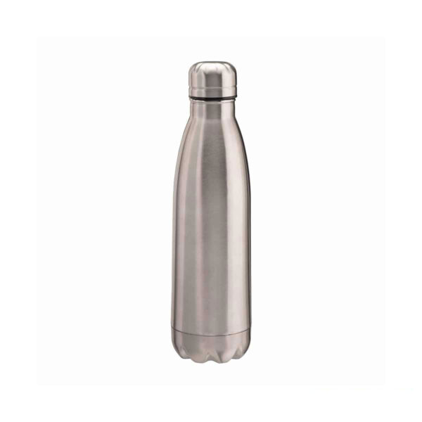 Borraccia termica in acciaio 500 ml silver personalizzata