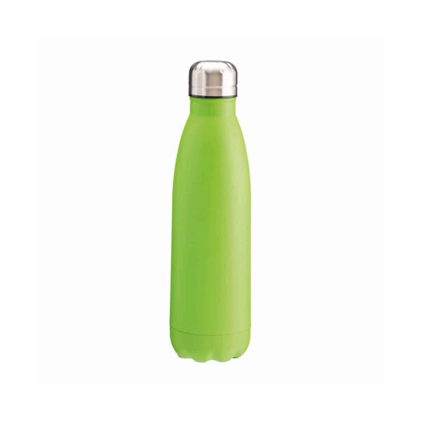 Borraccia termica in acciaio 500 ml colore verde personalizzata