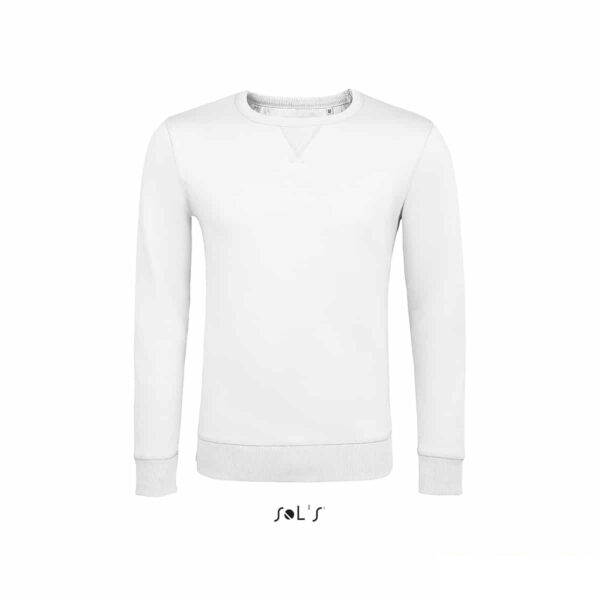 Felpa in cotone LSF colore bianco