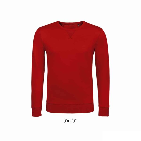 Felpa in cotone LSF colore rosso
