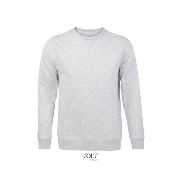 Felpa in cotone LSF colore ash