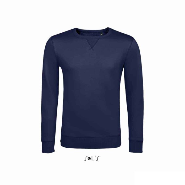 Felpa in cotone LSF colore blu oltremare
