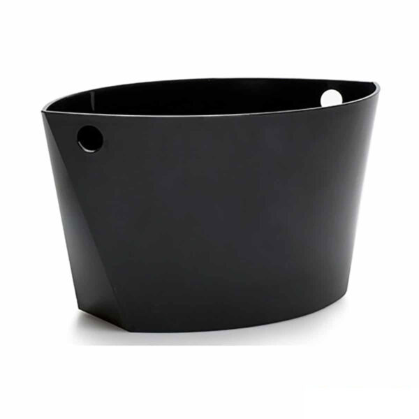 Spumantiera professionale in acrilico colore nero