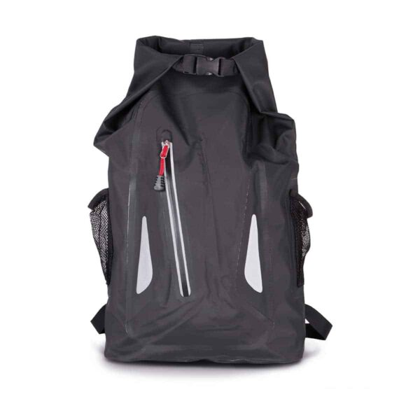 Zaino impermeabile 23 lt, per sport acquatici colore nero