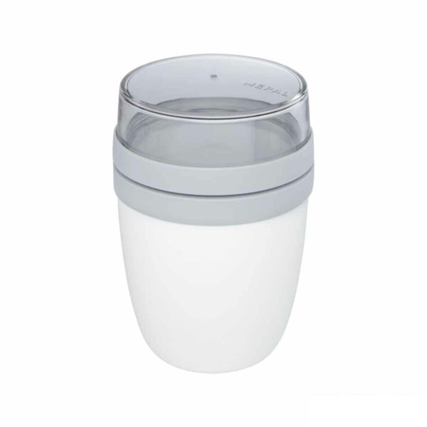 Lunch box Mepal colore bianco personalizzato con il tuo logo