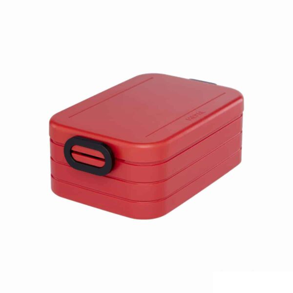 Contenitore porta pranzo Mepal colore rosso personalizzato