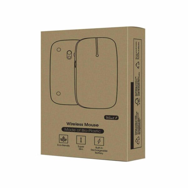 Confezione per Mouse wireless ecologico con luce led