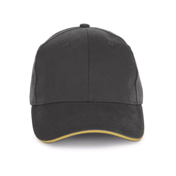 Cappello ecologico cotone bio colore grigio personalizzabile con ricamo