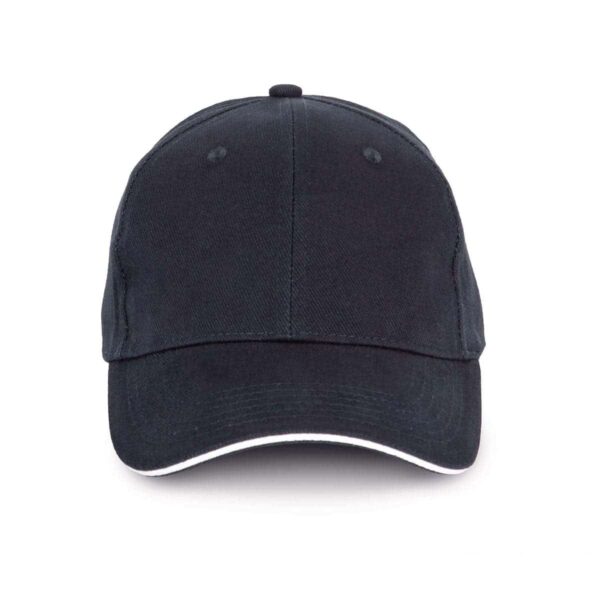 Cappello ecologico cotone bio colore blu navy personalizzabile con ricamo