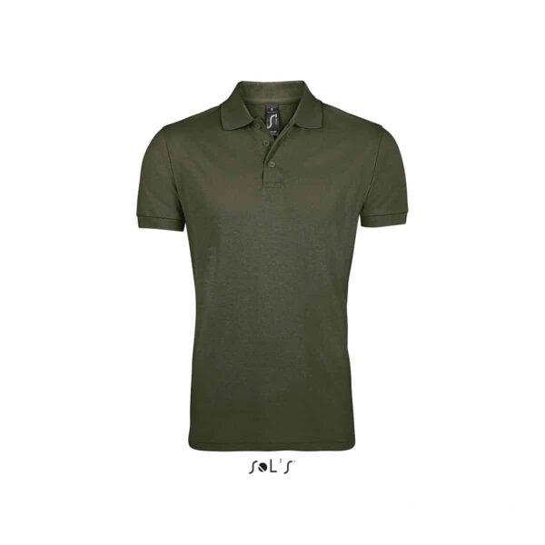 Polo army aziendale in poliestere e cotone