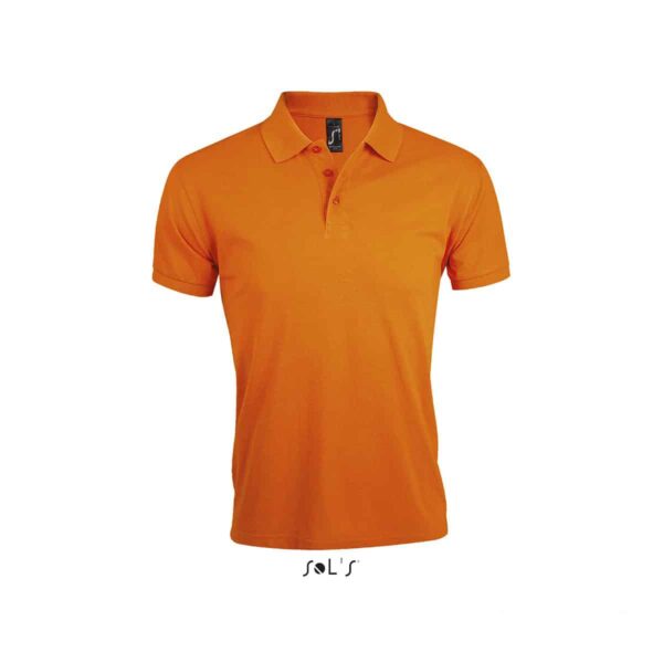 Polo arancio poliestere per azienda