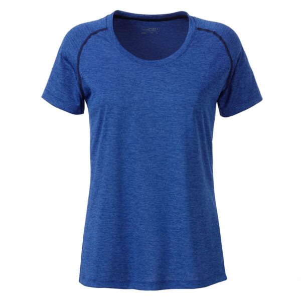 maglietta blu royal fitness femminile