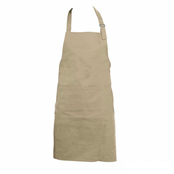 grembiule cotone pesante beige