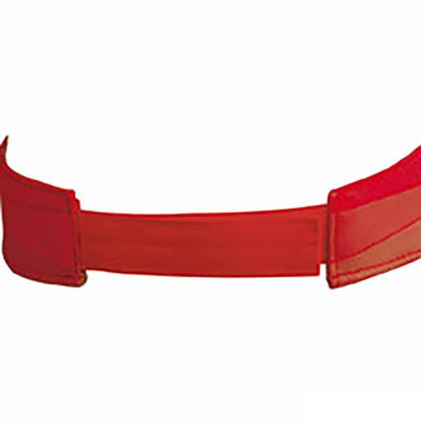 chiusura cappellino rosso da