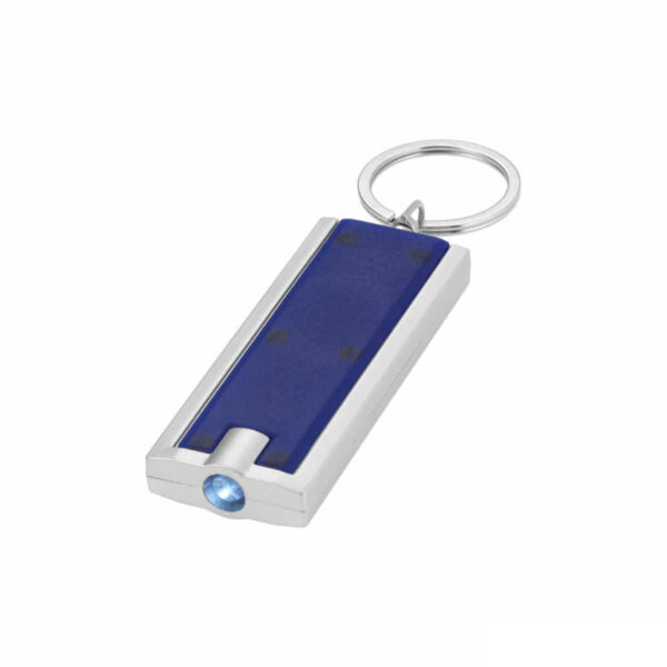 portachiavi con LED colore blu