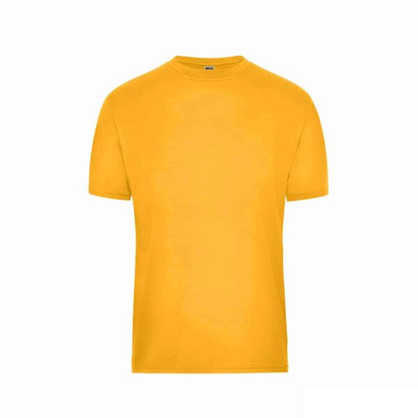 maglietta lavoratore lavabile a 60°C colore giallo oro