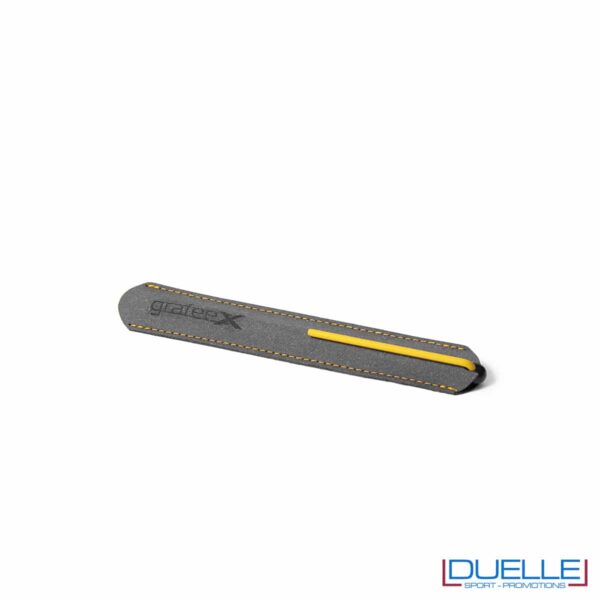 astuccio matita clip gialla in grafite