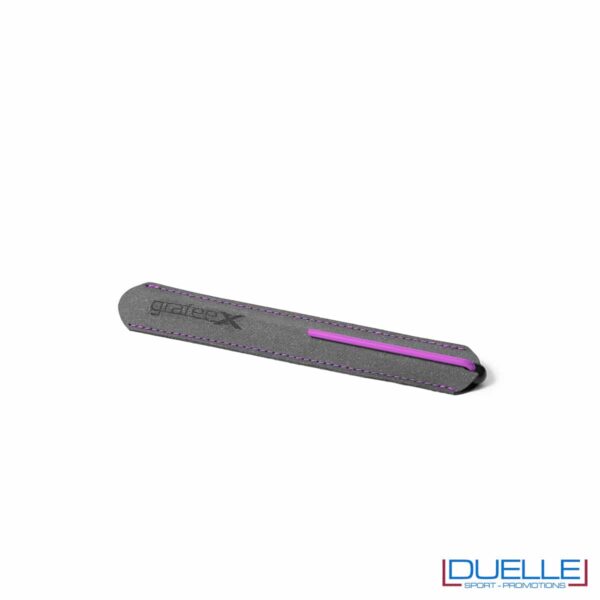 astuccio matita in grafite clip viola