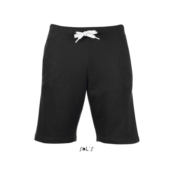 pantaloncino uomo french terry nero