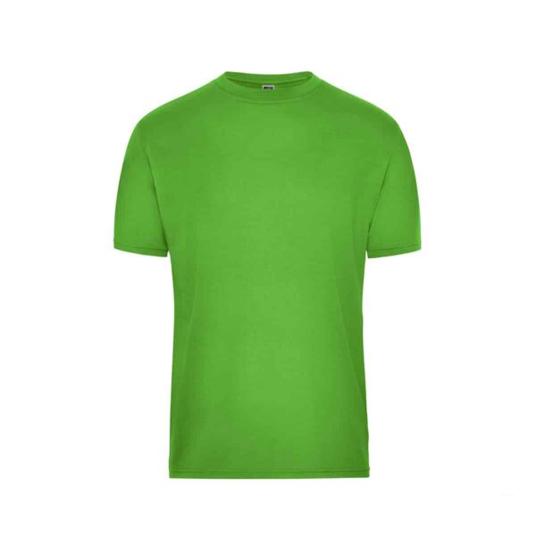 maglia lime da uomo da lavoro per lavaggio intensivo