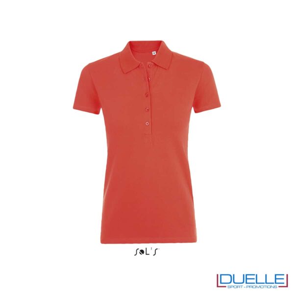 polo da donna hibiscus piqué 220g/m2