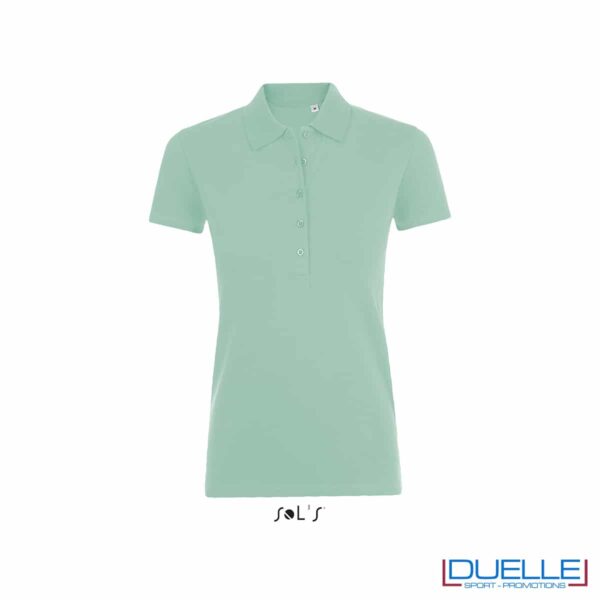 polo menta piqué 220g/m2 da personalizzare